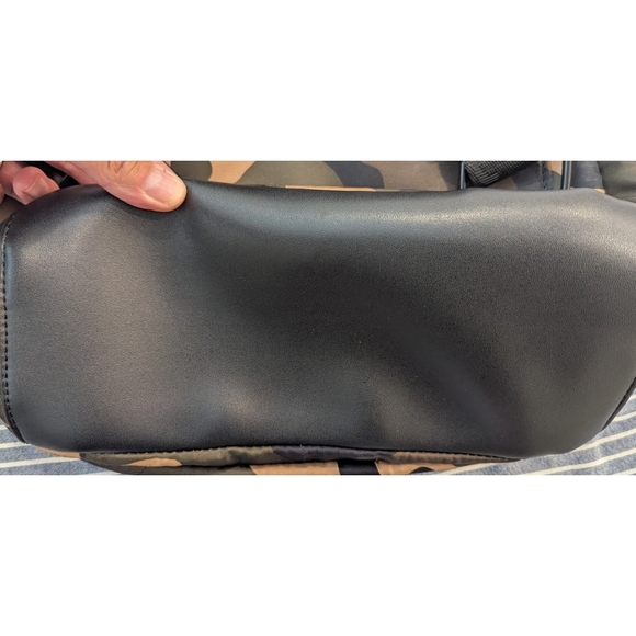 Badgley Mischka Camouflage Backpack 13x12x5 - Picture 12 of 15